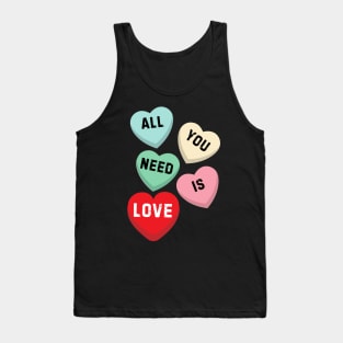 Candy Hearts Tank Top